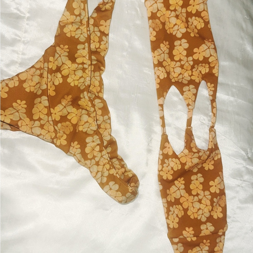 Floral Print Bikini Set